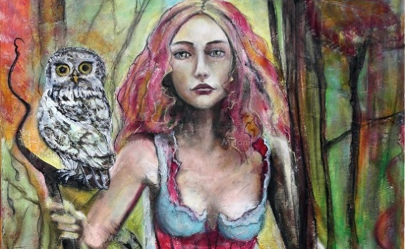 PEINTURE VOYAGE IMAGINAIRE LE-VOYAGE-DAMYONE