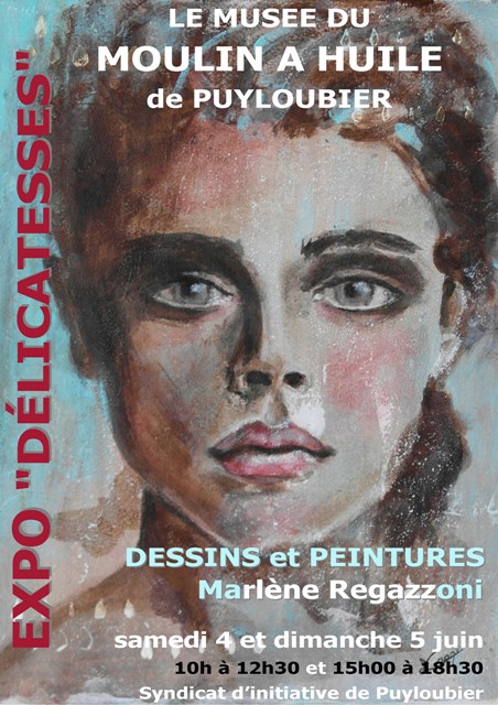 Affiche Le moulin a huile de Puyloubier 2016