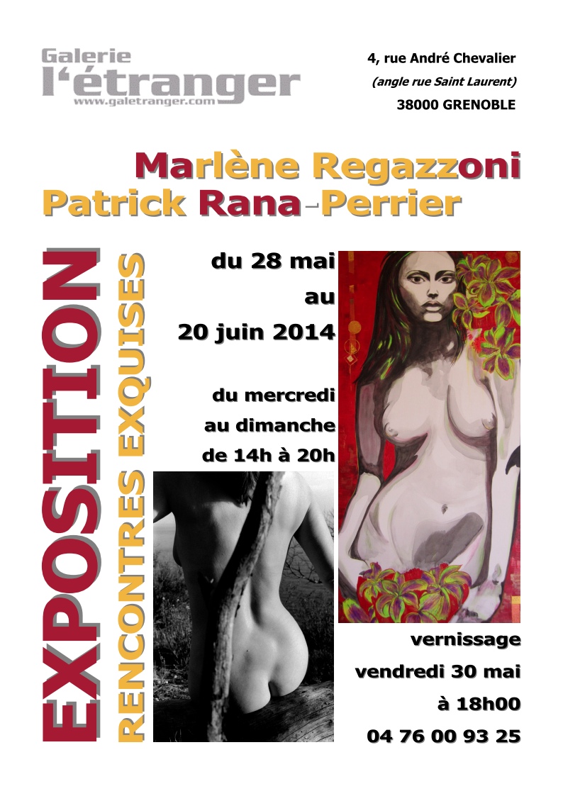 Expo Marlène Regazzoni Patrick Rana Perrier 05 2014