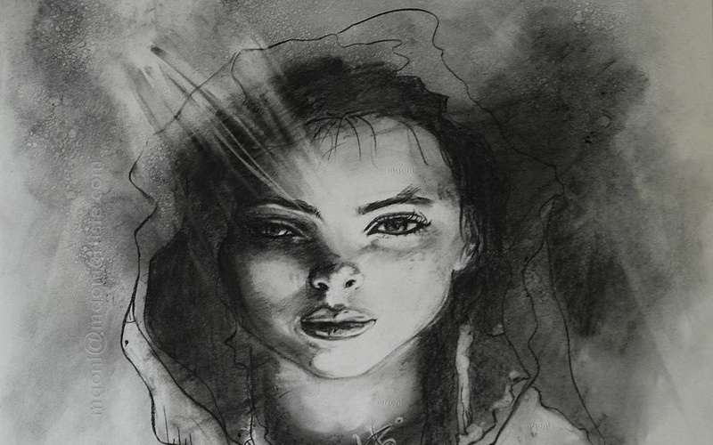 FUSAIN LUMIERES ET OMBRES SECRET MOON MAONI