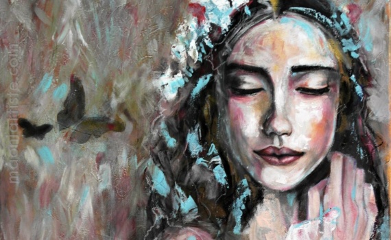 PORTRAIT CONTEMPORAIN TENDRE ET DELICAT