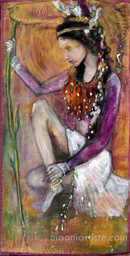 PORTRAIT FEMME INDIENNE