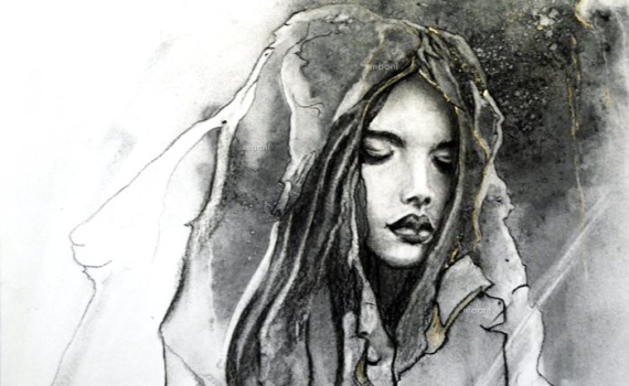 PORTRAIT FEMME ENIGMATIQUE