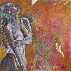 petite peinture femme solaire