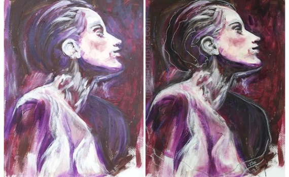 ACRYLIQUE et PASTELS PAS A PAS