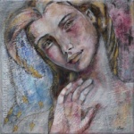 peinture femme divine