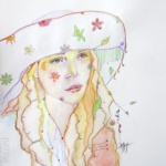 portrait FILLE DE PACOTILLE