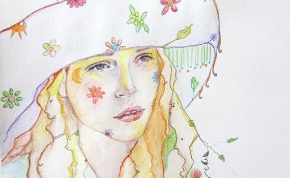 portrait FILLE DE PACOTILLE