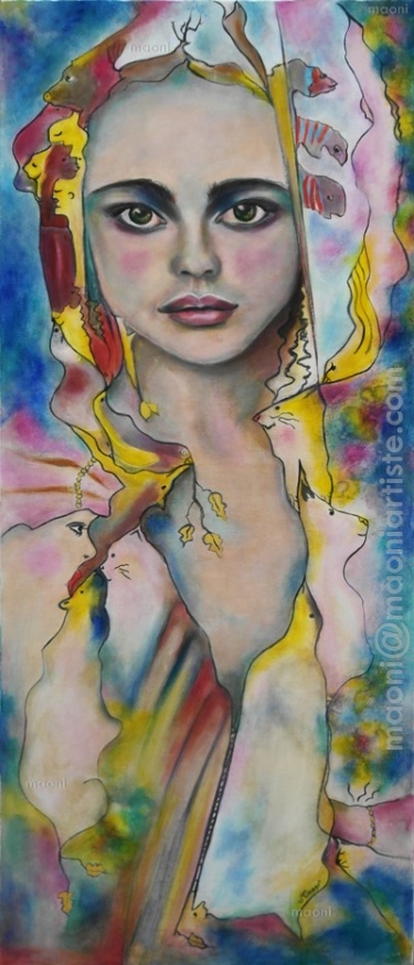 LAURA DES SAGES 24 04 2017 OIL on CANVAS