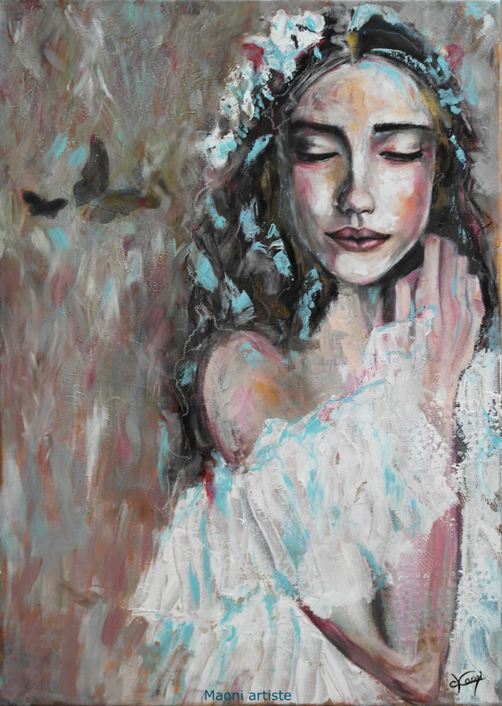 PORTRAIT CONTEMPORAIN TENDRE ET DELICAT